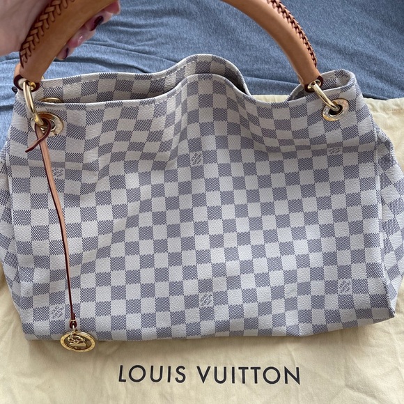 Damien Azur Coated Canvas!Artsy MM 95% condition - Picture 5 of 15